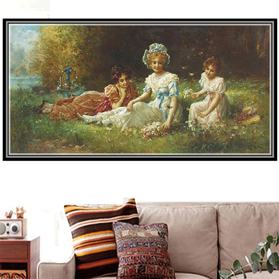 DIY 5D Diamond Painting People Series Kit Lovely Full Drill Square Embroidery Mosaic Art Picture Of Rhinestones Home Decor Gifts
DIY 5D Diamond Painting People Series Kit Lovely Full Drill Square Embroidery Mosaic Art Picture Of Rhinestones Home Decor Gifts