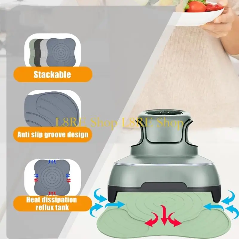 L8RE Air Frying Machine Insulated Mat Heat Resistant Nonslip Easy to Clean Silicone Pad
L8RE Air Frying Machine Insulated Mat Heat Resistant Nonslip Easy to Clean Silicone Pad