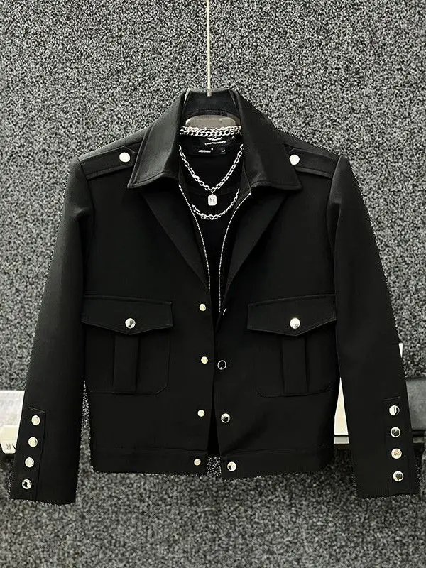 Стильная молодежная куртка с вставками, модный дизайн, весенне-осенняя повседневная одежда, полиэстер, длинный рукав, застежка-молния
Стильная молодежная куртка с вставками, модный дизайн, весенне-осенняя повседневная одежда, полиэстер, длинный рукав, застежка-молния