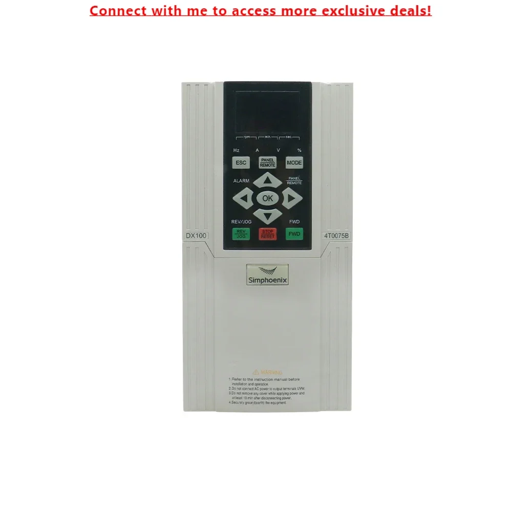 HLTNC DX100 380V 7.5KW 17A IP20 White VFD Frequency Converter Inverter For Spindle For Cnc
HLTNC DX100 380V 7.5KW 17A IP20 White VFD Frequency Converter Inverter For Spindle For Cnc