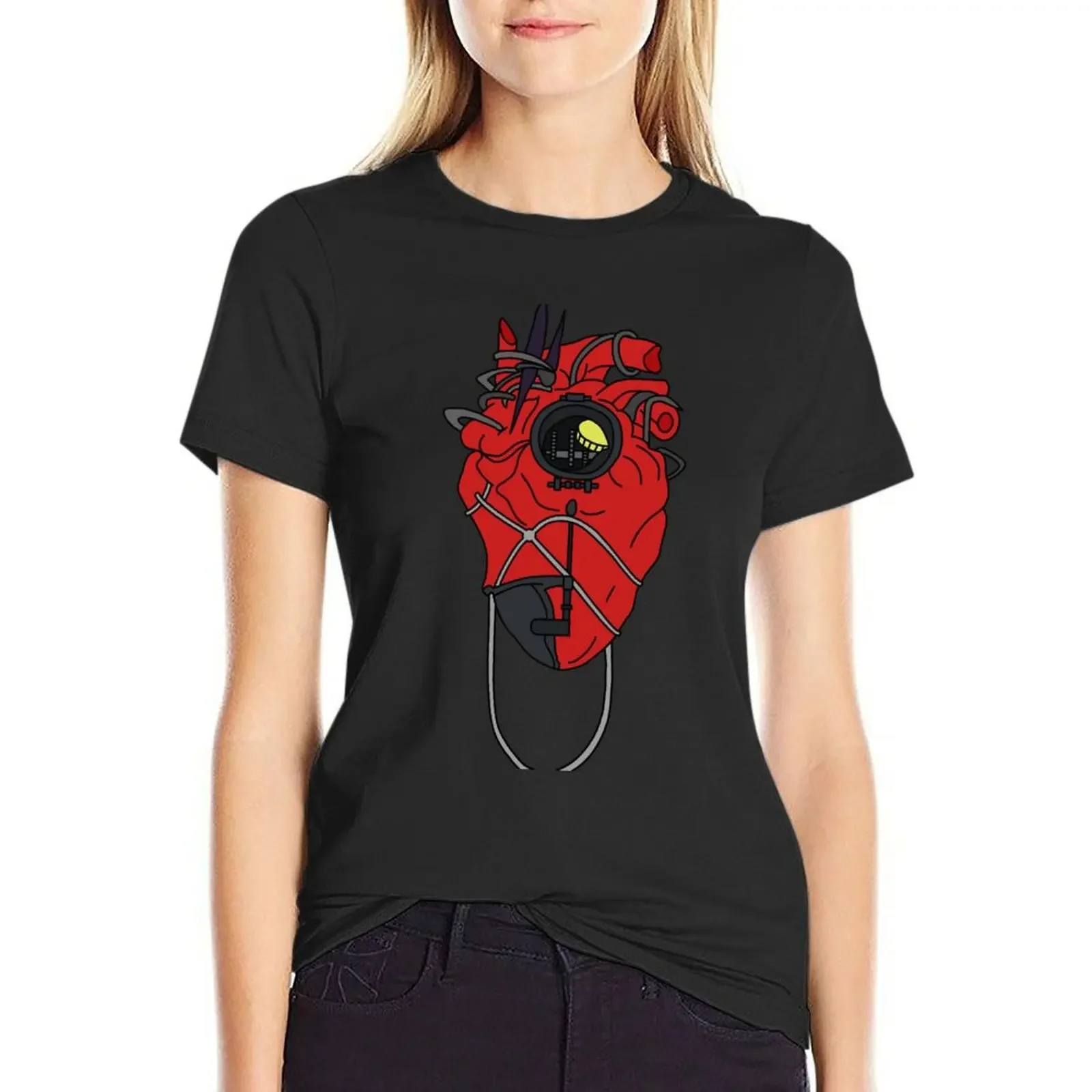 Dishonored Heart T-Shirt quick-drying oversized korean fashion female t-shirts for Women loose fit
Dishonored Heart T-Shirt quick-drying oversized korean fashion female t-shirts for Women loose fit