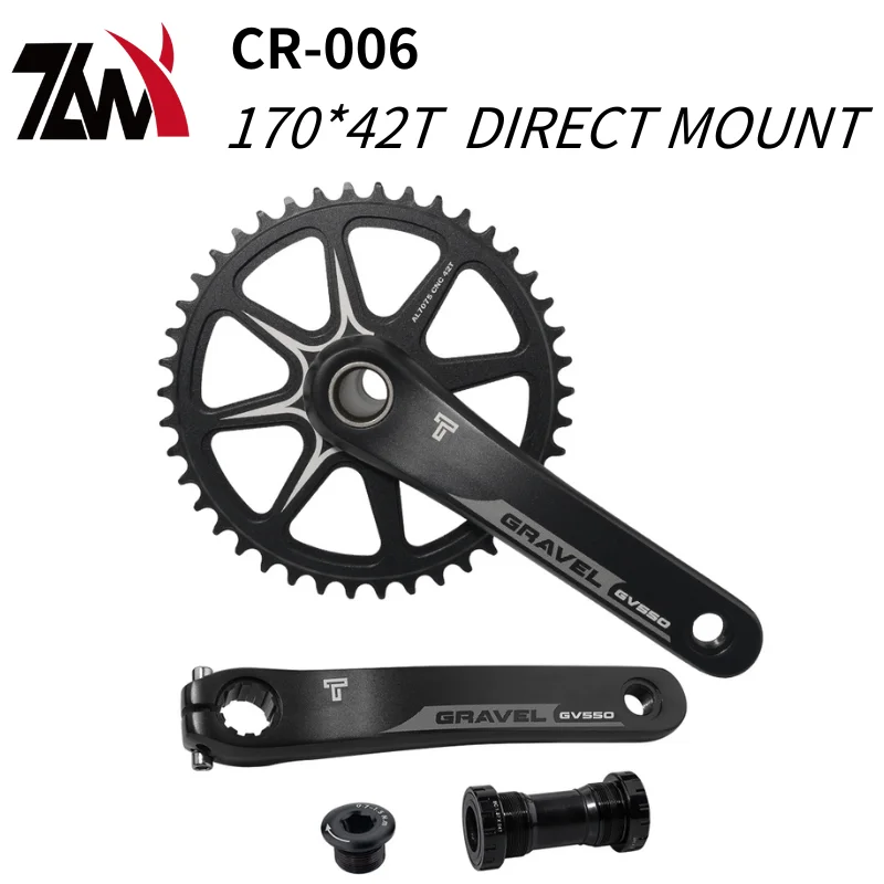 Road Bike Bicycle Intergrated Crankset CR006 Hollowtech Gravel Crankset 170mm 42T 1X - 9/10/11/12 Speed Compatible
Road Bike Bicycle Intergrated Crankset CR006 Hollowtech Gravel Crankset 170mm 42T 1X - 9/10/11/12 Speed Compatible