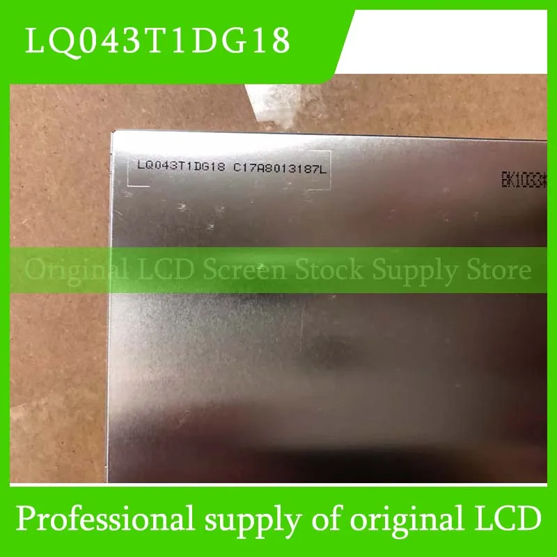 LQ043T1DG18 4.3 Inch Original LCD Display Screen Panel for Sharp Brand New and Fast Shipping 100% Tested
LQ043T1DG18 4.3 Inch Original LCD Display Screen Panel for Sharp Brand New and Fast Shipping 100% Tested