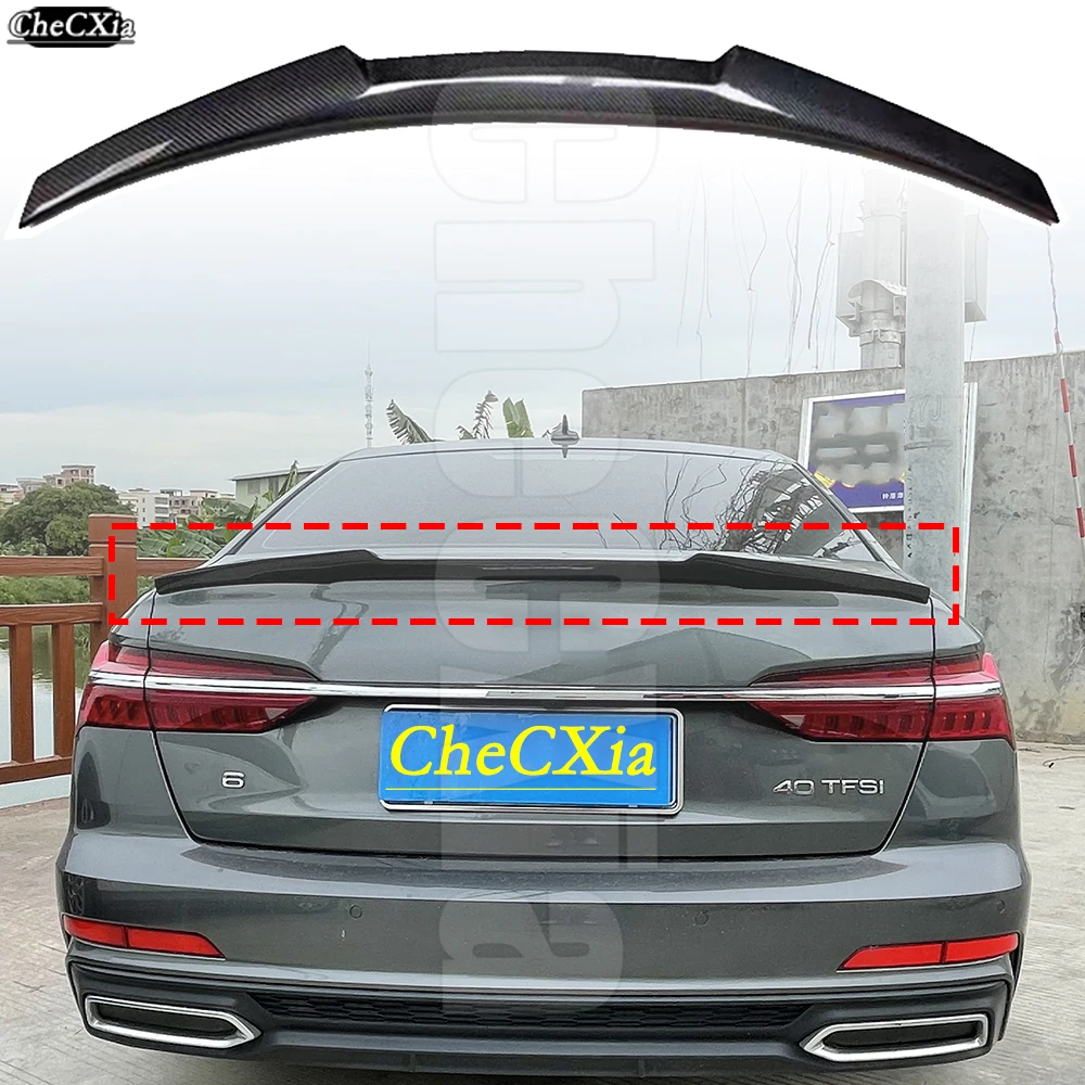 For 2019-2024 Audi A6L S6 RS6 100%Real Carbon Fiber Highquality Rear Spoiler Trunk Lid M4 Style
For 2019-2024 Audi A6L S6 RS6 100%Real Carbon Fiber Highquality Rear Spoiler Trunk Lid M4 Style