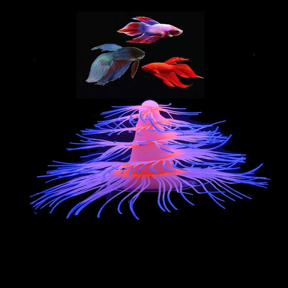 Silicone Aquarium Landscaping Artificial Soft Aquatic Plants Colorful with Fluorescent Effect Christmas Tree Coral Home
Silicone Aquarium Landscaping Artificial Soft Aquatic Plants Colorful with Fluorescent Effect Christmas Tree Coral Home