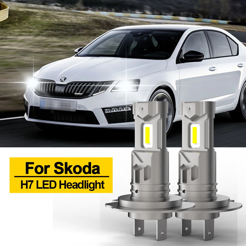 BMTxm 2pcs 60W H7 Led Headlight Canbus Car Bulb White Auto Fog Light Turbo Head Lamp For Skoda Octavia Superb Rapid Fabia Karoq 
BMTxm 2pcs 60W H7 Led Headlight Canbus Car Bulb White Auto Fog Light Turbo Head Lamp For Skoda Octavia Superb Rapid Fabia Karoq
