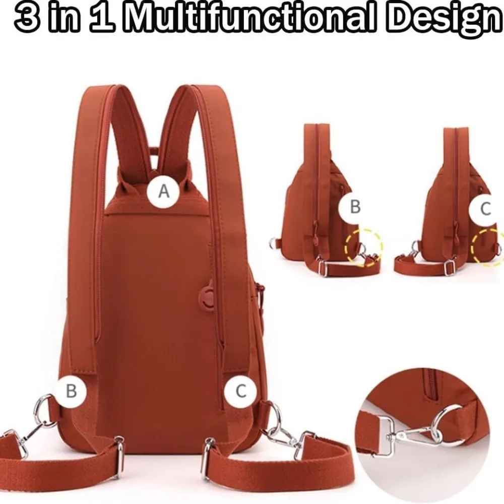 Casual Oxford Fabric Backpack Large Capacity Waterproof Travel Bag Multi-purpose Multi Layer Crossbody Bag Unisex
Casual Oxford Fabric Backpack Large Capacity Waterproof Travel Bag Multi-purpose Multi Layer Crossbody Bag Unisex