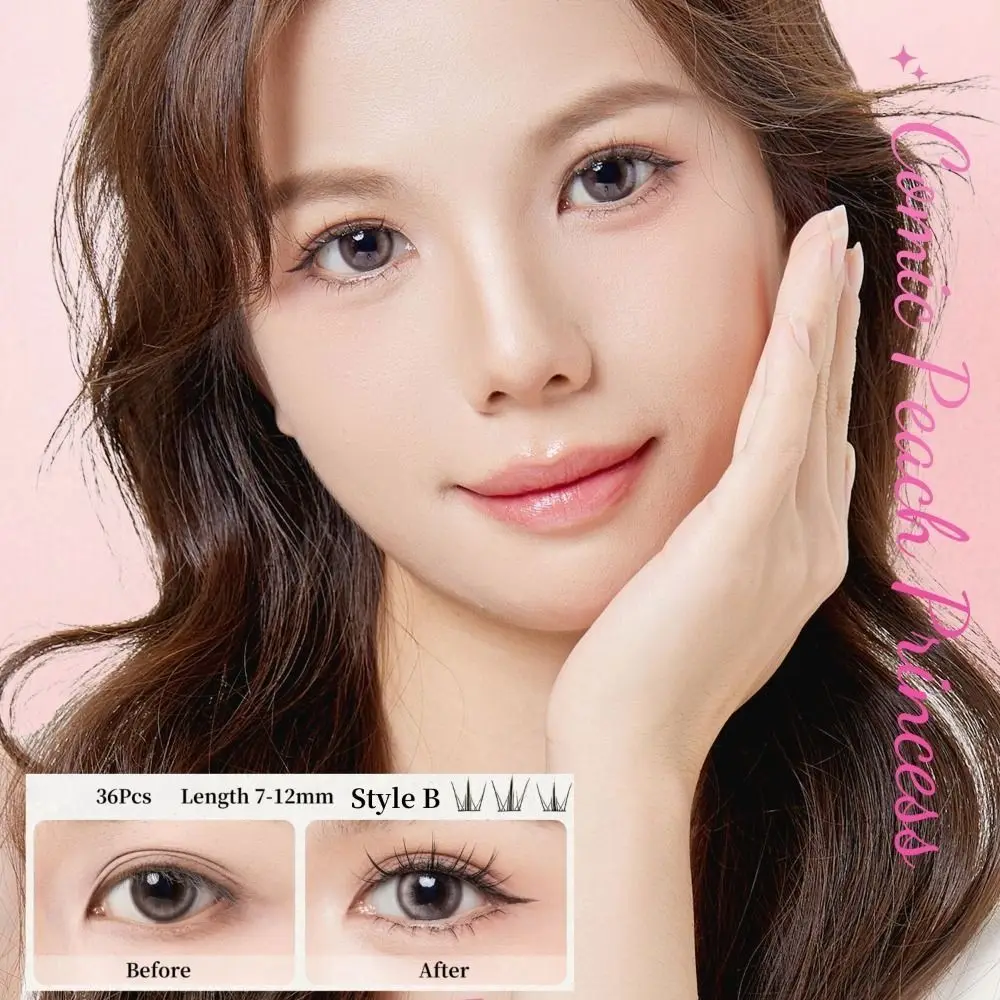Fashion Sweet Glue Free Fake Eyelashes Curled Soft Self Adhesive False Eyelashes Makeup DIY Cluster False Lashes Make Up
Fashion Sweet Glue Free Fake Eyelashes Curled Soft Self Adhesive False Eyelashes Makeup DIY Cluster False Lashes Make Up