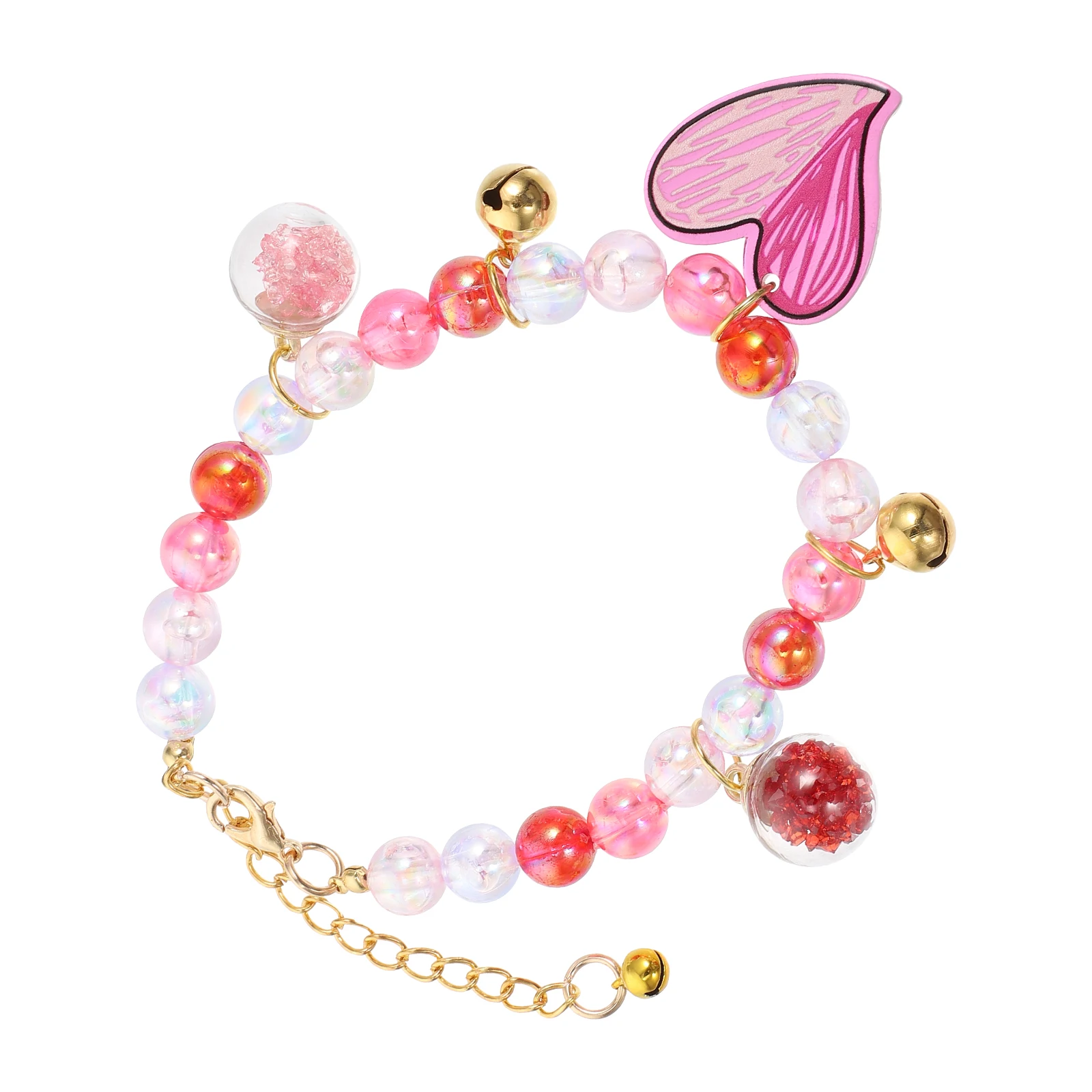 Pet Necklace Beaded Adjustable Collar Dog Necklace Dog Supplies Decorative Pink Stylish Photo Durable
Pet Necklace Beaded Adjustable Collar Dog Necklace Dog Supplies Decorative Pink Stylish Photo Durable