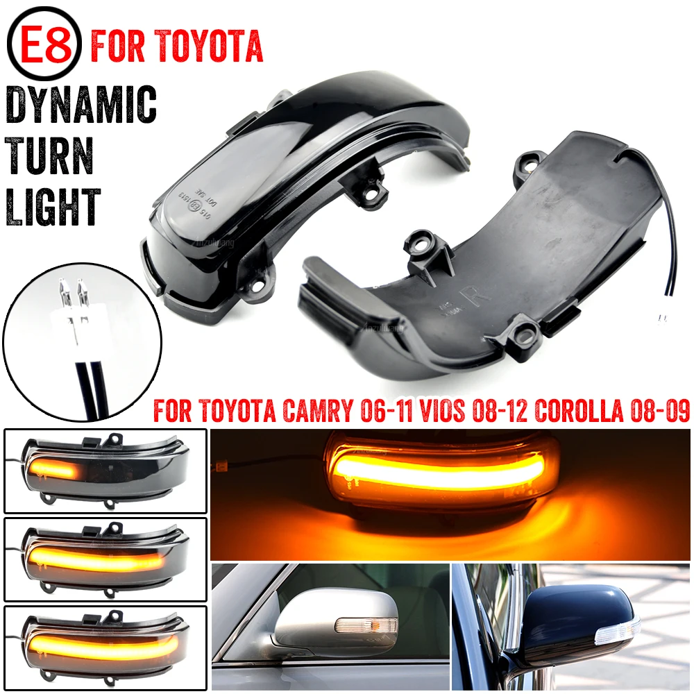 Боковой зеркальный Флюоресцентный сигнал поворота для Toyota CAMRY 2006-2011 VIOS 2008-2012 Corolla 2008-2009
Боковой зеркальный Флюоресцентный сигнал поворота для Toyota CAMRY 2006-2011 VIOS 2008-2012 Corolla 2008-2009