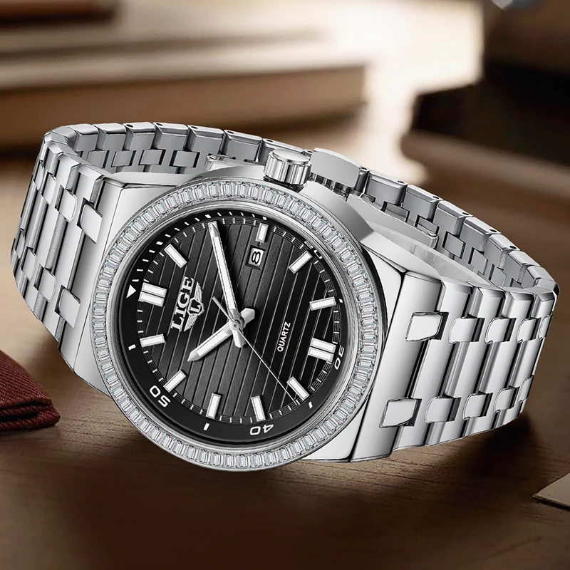 2026 LIGE брендовые роскошные мужские часы, модные деловые кварцевые наручные часы, водонепроницаемые часы со светящимся стальным ремешком, мужские подарки Reloj
2026 LIGE брендовые роскошные мужские часы, модные деловые кварцевые наручные часы, водонепроницаемые часы со светящимся стальным ремешком, мужские подарки Reloj