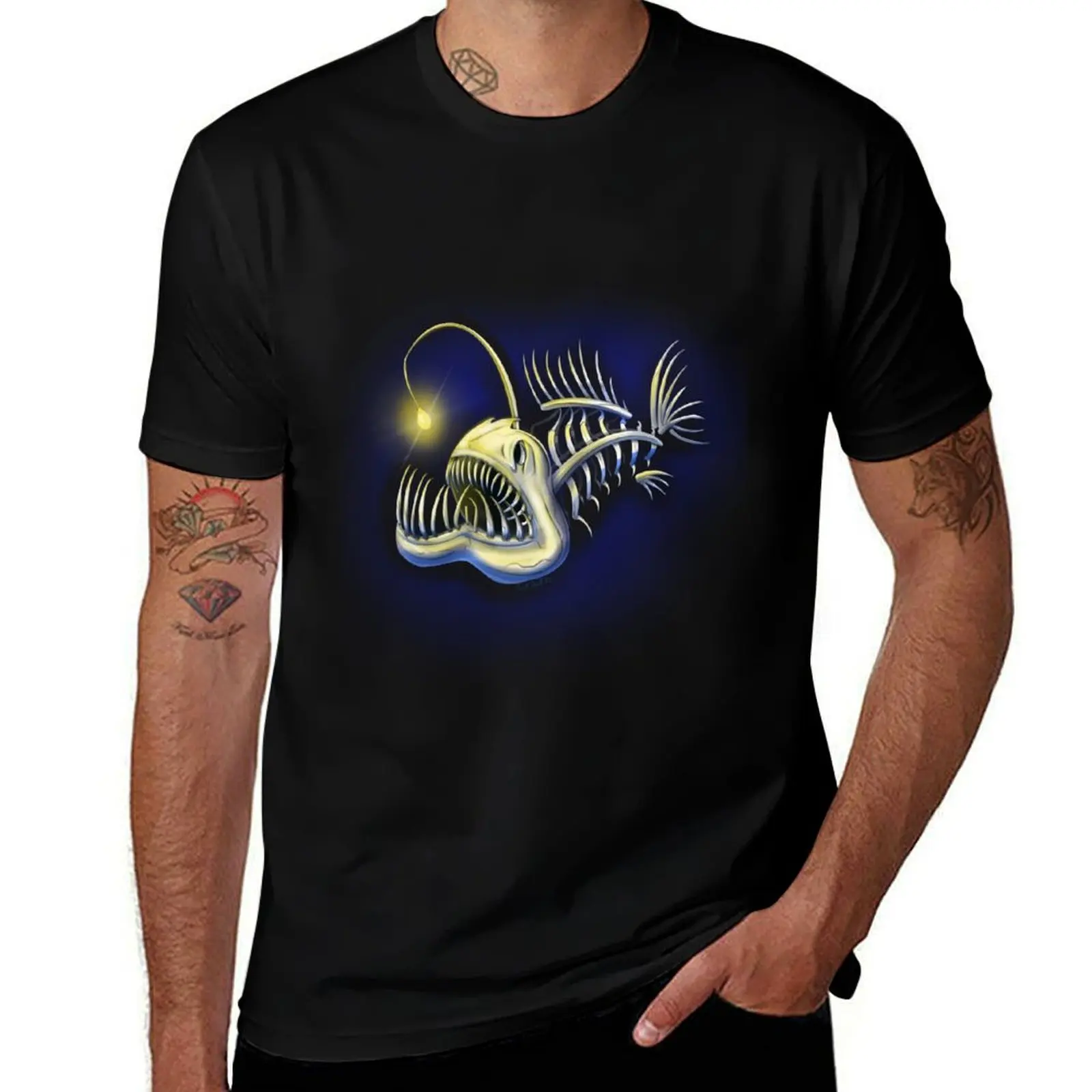 Angler fish Lantern Fish skeleton T-Shirt t shirts for man pack cotton t shirts for man pack white
Angler fish Lantern Fish skeleton T-Shirt t shirts for man pack cotton t shirts for man pack white