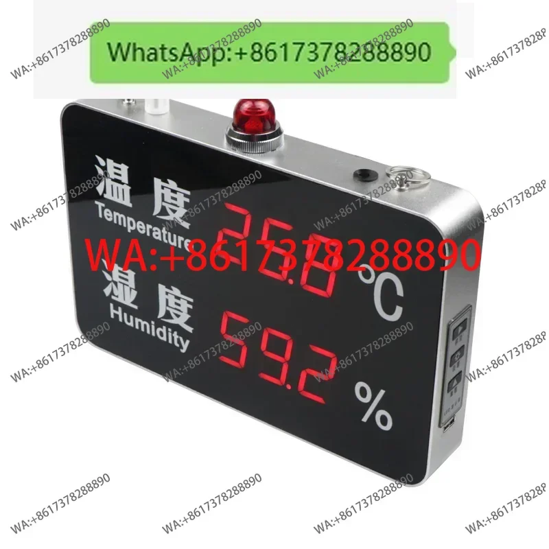 Large screen industrial sound and light recorder greenhouse workshop warehouse LED temperature and humidity display
Large screen industrial sound and light recorder greenhouse workshop warehouse LED temperature and humidity display