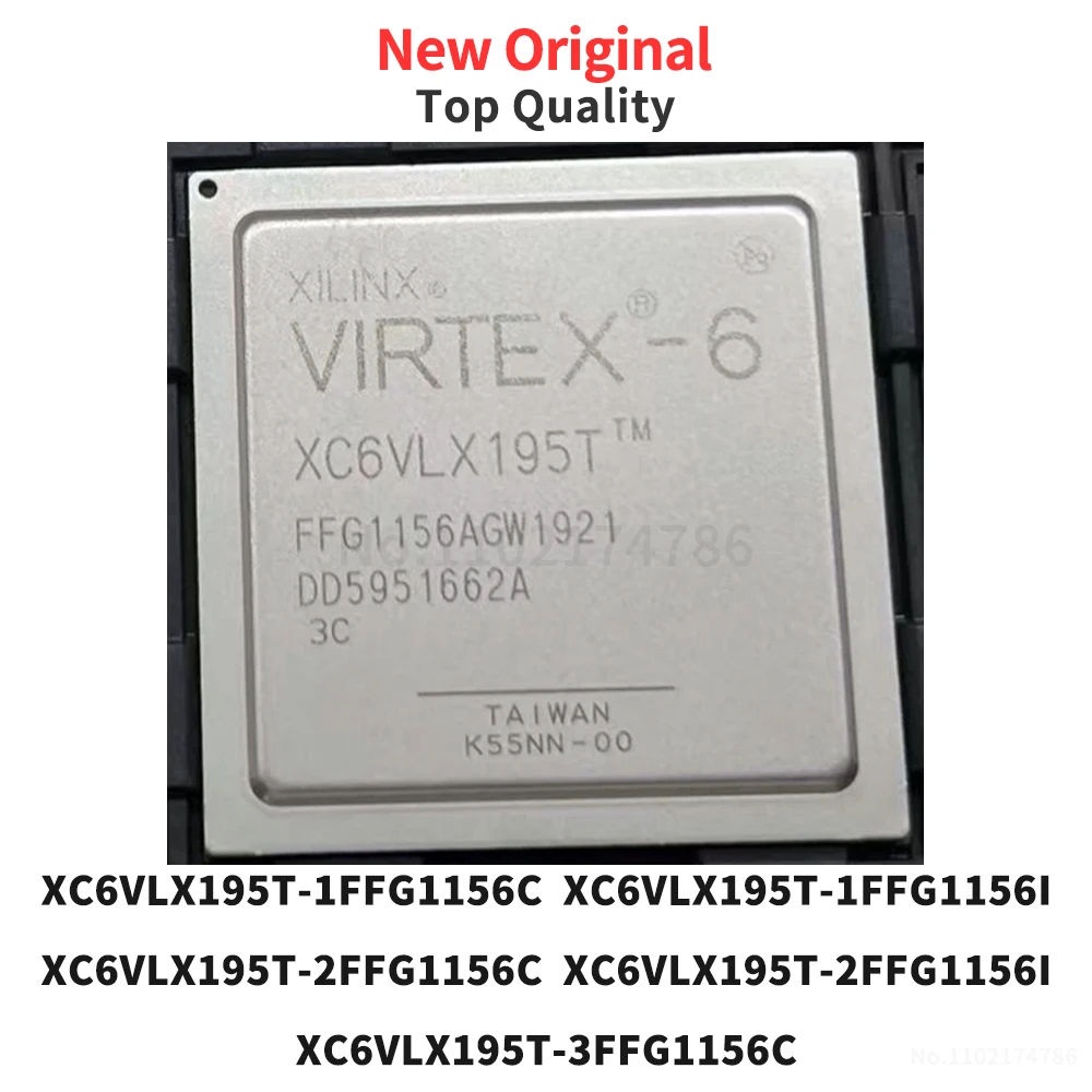 (1 Piece) XC6VLX195T-1FFG1156C XC6VLX195T-1FFG1156I XC6VLX195T-2FFG1156C XC6VLX195T-2FFG1156I XC6VLX195T-3FFG1156C BGA XC6VLX195
(1 Piece) XC6VLX195T-1FFG1156C XC6VLX195T-1FFG1156I XC6VLX195T-2FFG1156C XC6VLX195T-2FFG1156I XC6VLX195T-3FFG1156C BGA XC6VLX195