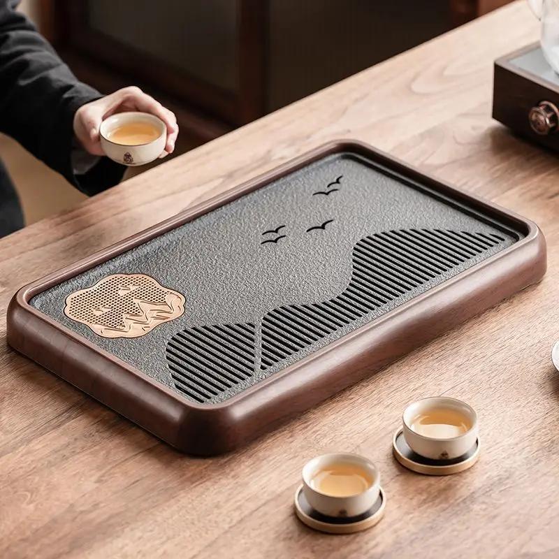 black gold stone tea tray, household small drainage tea table, water storage tray, gongfu tea set, draining dry-brewing tea sea
black gold stone tea tray, household small drainage tea table, water storage tray, gongfu tea set, draining dry-brewing tea sea