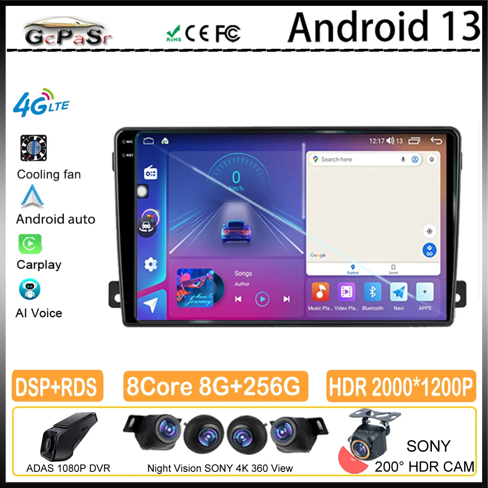 Android For Ford C-MAX 2003 - 2010 Car Auto Radio Multimedia Video Player Carplay GPS Navigation Stereo camera Screen NO 2din BT
Android For Ford C-MAX 2003 - 2010 Car Auto Radio Multimedia Video Player Carplay GPS Navigation Stereo camera Screen NO 2din BT