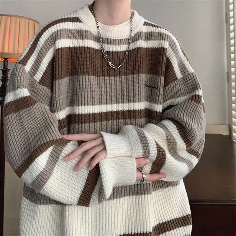 2025 New in Knitwear, woman clothing,Y2K top, Women's sweater, Cross Letters Streetwear, Stripe pattern Female clothing Tops
2025 New in Knitwear, woman clothing,Y2K top, Women's sweater, Cross Letters Streetwear, Stripe pattern Female clothing Tops