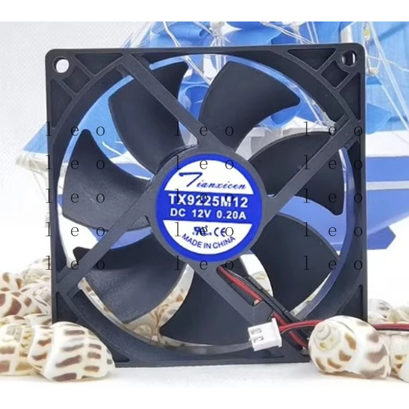 AA 1PCS TX9225M12S DC12V 0.20A 2-Wire Silent Cooling Fan
AA 1PCS TX9225M12S DC12V 0.20A 2-Wire Silent Cooling Fan