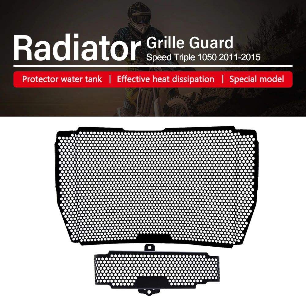 For Speed Triple 1050 2011-2015 2014 2013 2012 Motorcycle Aluminium Radiator Guard Grille Cover Fuel Tank Protector Accessories
For Speed Triple 1050 2011-2015 2014 2013 2012 Motorcycle Aluminium Radiator Guard Grille Cover Fuel Tank Protector Accessories