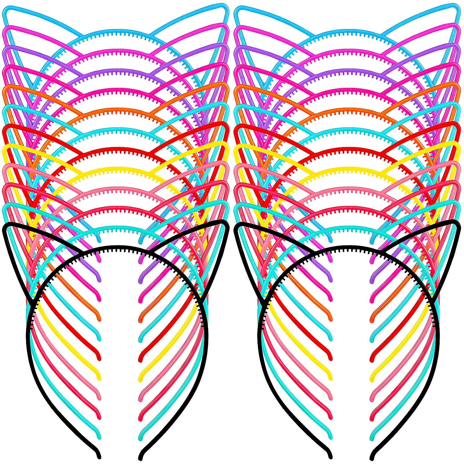 24 Pcs Ear Headband Plastic Hair Accessories Women Hair Accessories For Women Teens Party Halloween Cosplay Hairstyle Tools
24 Pcs Ear Headband Plastic Hair Accessories Women Hair Accessories For Women Teens Party Halloween Cosplay Hairstyle Tools