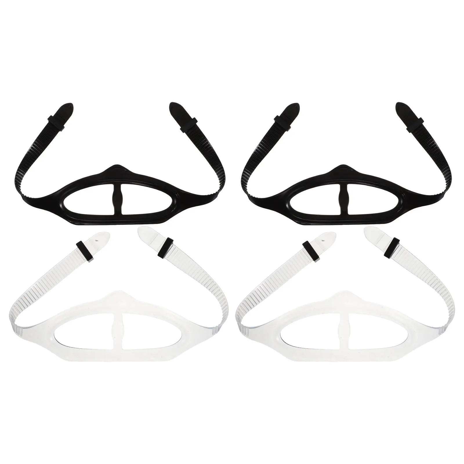 4Pcs Anti-Slip Silicone Diving Mask Strap Universal Adjustable Replacement for Snorkeling Freediving Scuba Gear
4Pcs Anti-Slip Silicone Diving Mask Strap Universal Adjustable Replacement for Snorkeling Freediving Scuba Gear