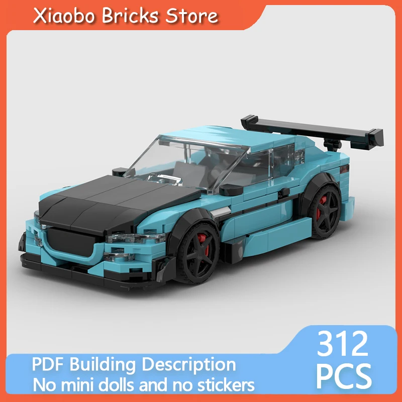 City Car Speed Champion Model MOC Building Bricks Sportscar FR Modular Technology Gifts Holiday Assemble Children Toys Suit
City Car Speed Champion Model MOC Building Bricks Sportscar FR Modular Technology Gifts Holiday Assemble Children Toys Suit