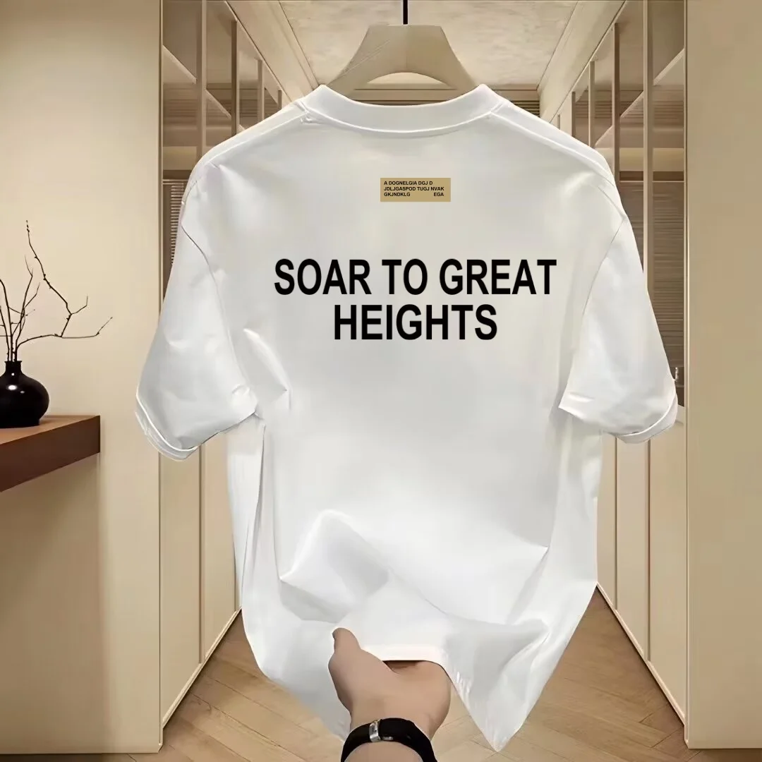 Trendy Summer Short Sleeve T-Shirt Unisex Half Sleeve Pure Cotton Top Youth Casual Wear
Trendy Summer Short Sleeve T-Shirt Unisex Half Sleeve Pure Cotton Top Youth Casual Wear