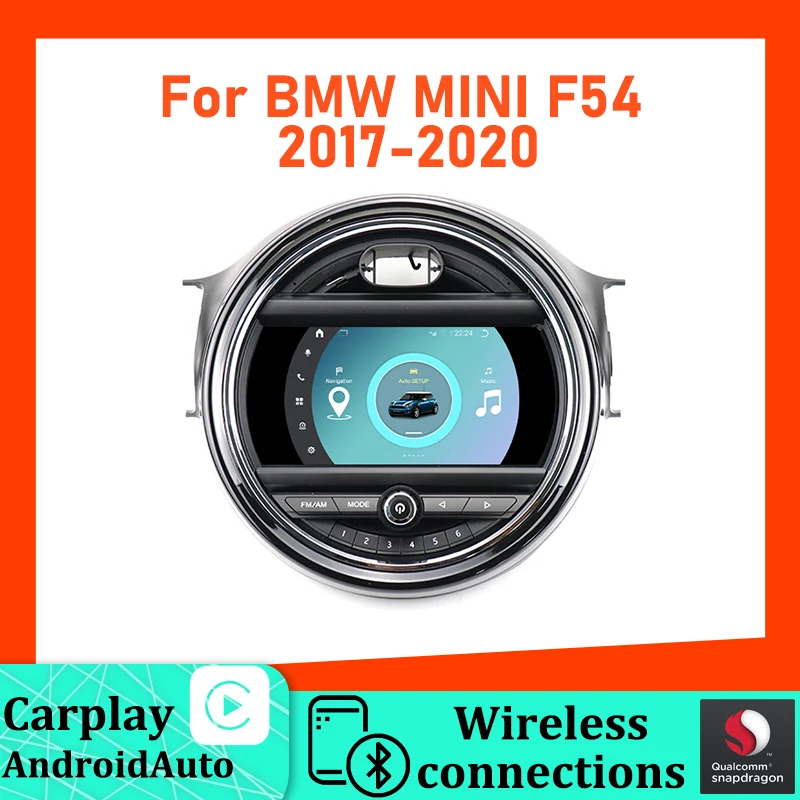 Радио Android 13 для BMW Mini Cooper F54 2017-2020, автомобильный мультимедийный плеер, GPS Navi, стерео экран, DVD Carplay, центральный блок управления
Радио Android 13 для BMW Mini Cooper F54 2017-2020, автомобильный мультимедийный плеер, GPS Navi, стерео экран, DVD Carplay, центральный блок управления