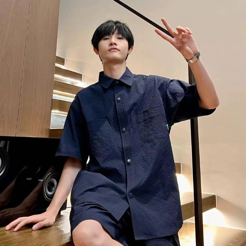 Comfortable Men's Two-Piece Workwear Shirt Set Relaxed Fit Casual for Summer 2026 Versatile Sporty Sun Protective Outdoor Attire
Comfortable Men's Two-Piece Workwear Shirt Set Relaxed Fit Casual for Summer 2026 Versatile Sporty Sun Protective Outdoor Attire