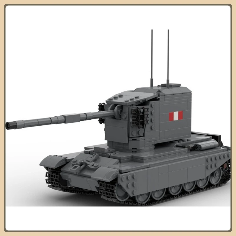 MOC Building blocks FV4005 Type II Tank Model Military series Small particles diy puzzle creative gift building blocks set
MOC Building blocks FV4005 Type II Tank Model Military series Small particles diy puzzle creative gift building blocks set