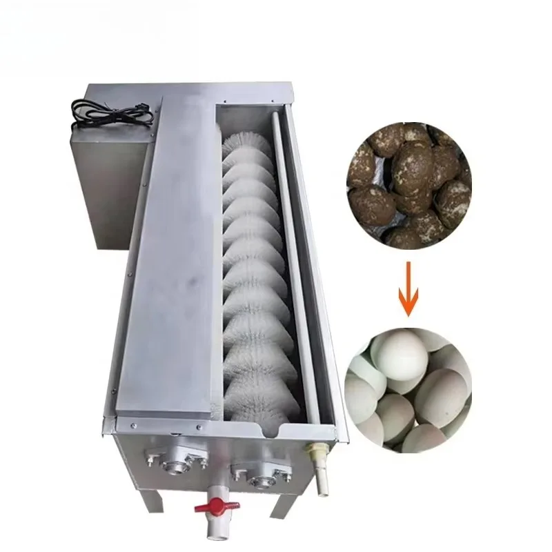 Industrial Egg Washing Machine Goose Duck Egg Automatic Cleaner Water-saving Energy-saving
Industrial Egg Washing Machine Goose Duck Egg Automatic Cleaner Water-saving Energy-saving