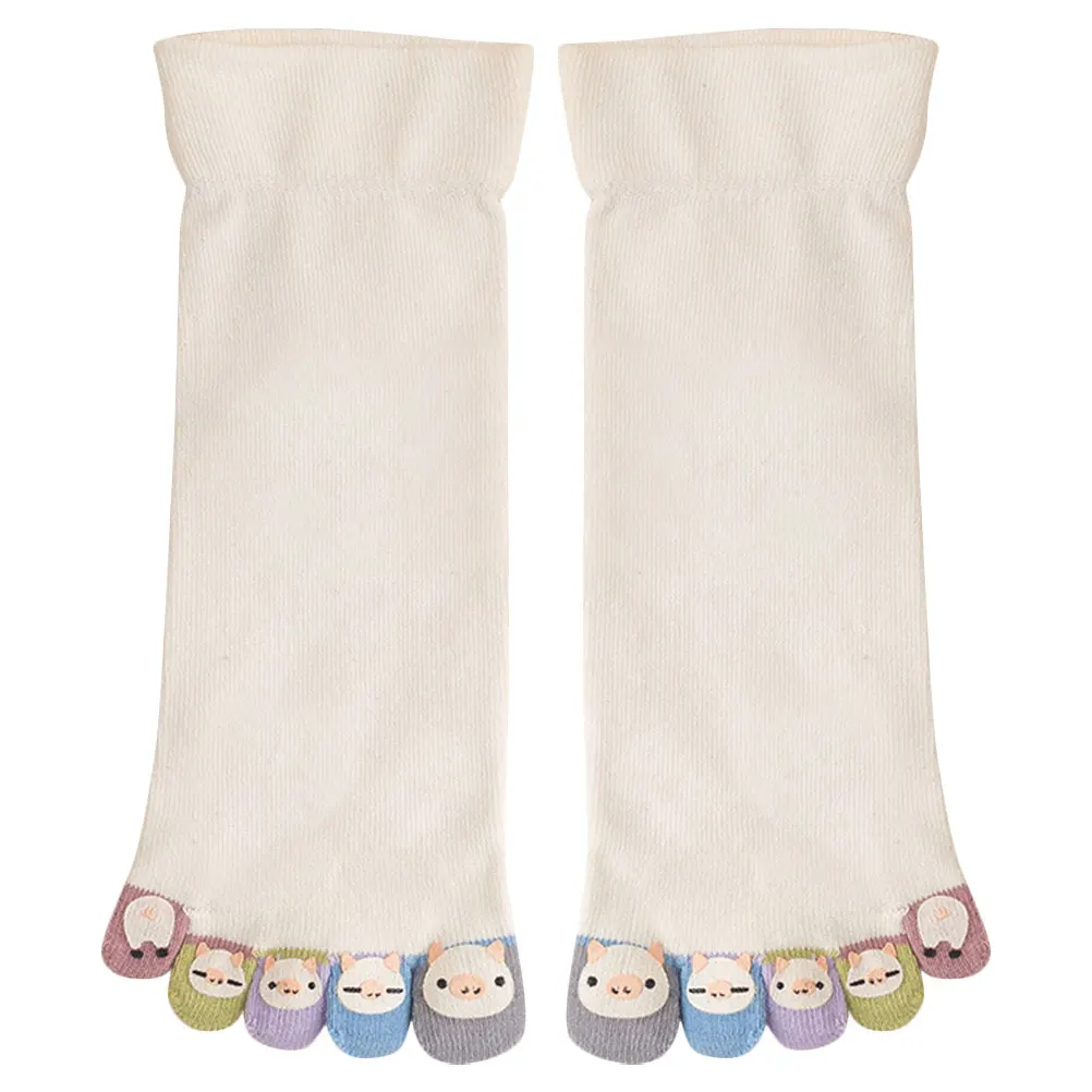 -finger Socks Women Ankle Length Moisture-wicking Breathable Casual Sports Toe Separated Cotton Material Elastic
-finger Socks Women Ankle Length Moisture-wicking Breathable Casual Sports Toe Separated Cotton Material Elastic