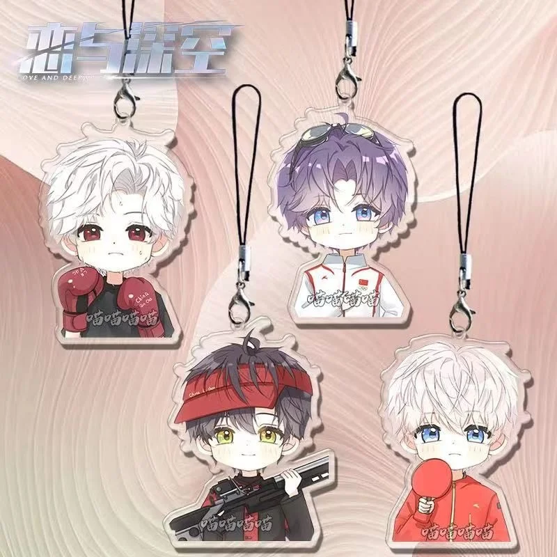 Love and Deepspace Rafayel Zayne Xavier Sylus Cosplay Cartoon Backpack Pendant Phone Strap Key Chain Ambitus Individuality Anime
Love and Deepspace Rafayel Zayne Xavier Sylus Cosplay Cartoon Backpack Pendant Phone Strap Key Chain Ambitus Individuality Anime