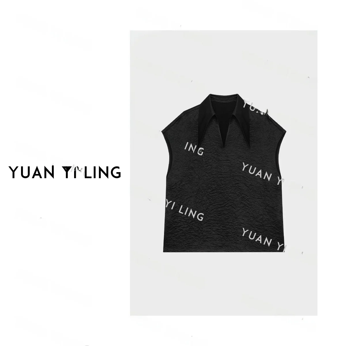 Elegant Polov Collar Sleeveless Loose Pure Color Shirt for Women Lightweight California Style Versatile Commute Fashion
Elegant Polov Collar Sleeveless Loose Pure Color Shirt for Women Lightweight California Style Versatile Commute Fashion