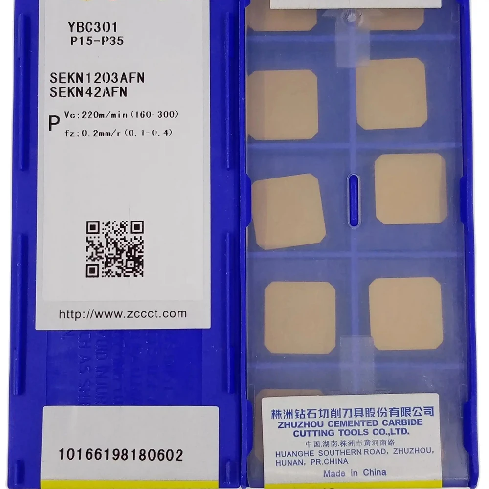 100% Original ZCC SEKN1203AFN YBC301 YBD252 Milling cutter for processing steel SEKN42AFN 10PCS/BOX
100% Original ZCC SEKN1203AFN YBC301 YBD252 Milling cutter for processing steel SEKN42AFN 10PCS/BOX