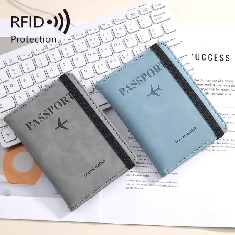 1Pc 105*148mm Passport Holder with Inner SIM ID Credit Card Slots RFID Blocking Anti-Theft Passport Cover Sleeve with Tie Belt
1Pc 105*148mm Passport Holder with Inner SIM ID Credit Card Slots RFID Blocking Anti-Theft Passport Cover Sleeve with Tie Belt
