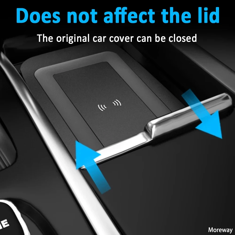 Беспроводное зарядное устройство Moreway для Volvo XC90 S90 V90 XC60 S60 V60 C60 2018-2024, держатель для зарядки телефона, аксессуары для интерьера автомобиля
Беспроводное зарядное устройство Moreway для Volvo XC90 S90 V90 XC60 S60 V60 C60 2018-2024, держатель для зарядки телефона, аксессуары для интерьера автомобиля