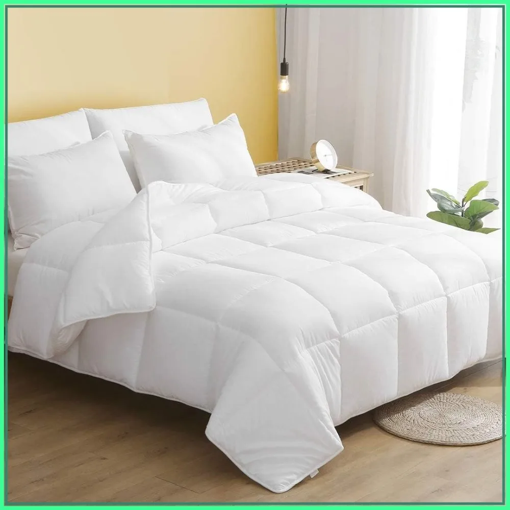 Lightweight Down Alternative Comforter Queen 88x88 100% Cotton Shell
Lightweight Down Alternative Comforter Queen 88x88 100% Cotton Shell