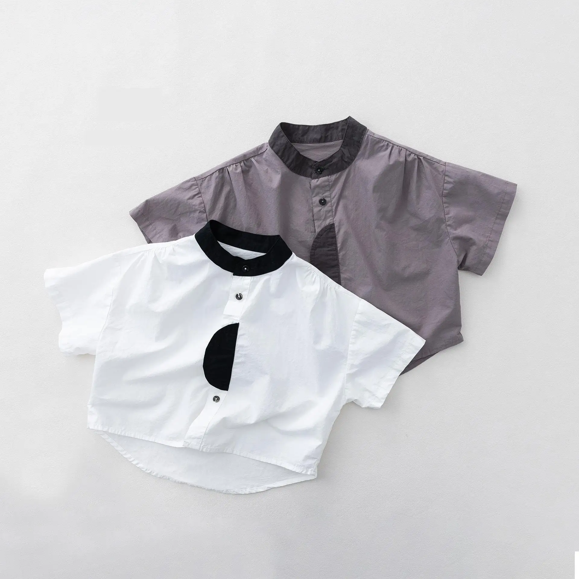 2026 Summer New Children Short Sleeve Shirts Cotton Girls Patches Tops Toddler Boys Breathable Casual Shirts Kids Clothes
2026 Summer New Children Short Sleeve Shirts Cotton Girls Patches Tops Toddler Boys Breathable Casual Shirts Kids Clothes