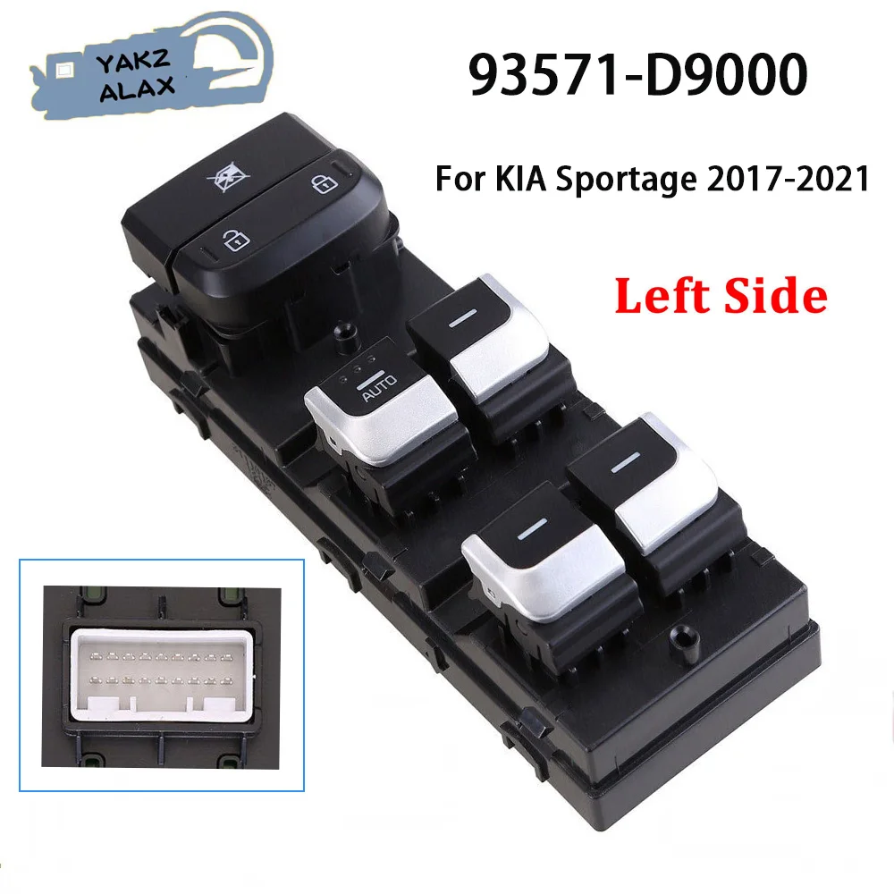 93571-D9000 for KIA Sportage 2017 2018 2019 2020 2021 Front Left Electric Power Window Control Switch Button 93571D9000
93571-D9000 for KIA Sportage 2017 2018 2019 2020 2021 Front Left Electric Power Window Control Switch Button 93571D9000