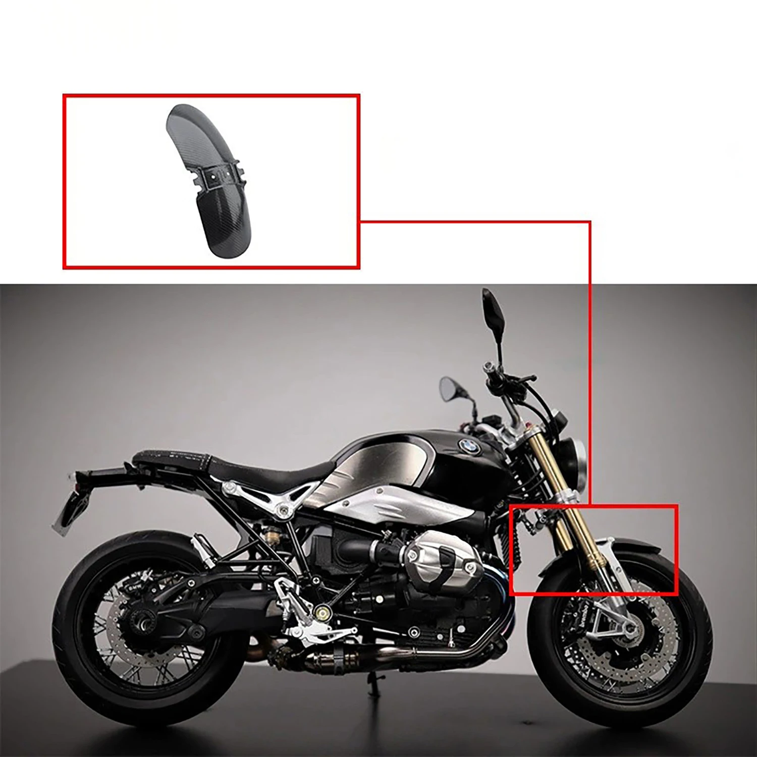 Motorcycle Front Fender Mud Splash Guard Tire Hugger For NineT Scrambler Pure Racer Urban G/S
Motorcycle Front Fender Mud Splash Guard Tire Hugger For NineT Scrambler Pure Racer Urban G/S
