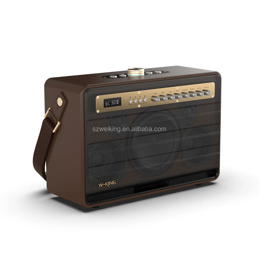 W-KING K6L 120W Output Power Portable Bluetooth Boombox Speaker With Mic, For Karaoke
W-KING K6L 120W Output Power Portable Bluetooth Boombox Speaker With Mic, For Karaoke