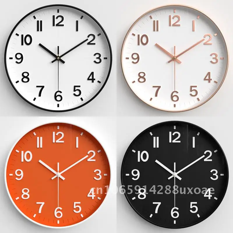 Living room clock, modern minimalist home clock, bedroom silent wall clock, circular quartz clock
Living room clock, modern minimalist home clock, bedroom silent wall clock, circular quartz clock