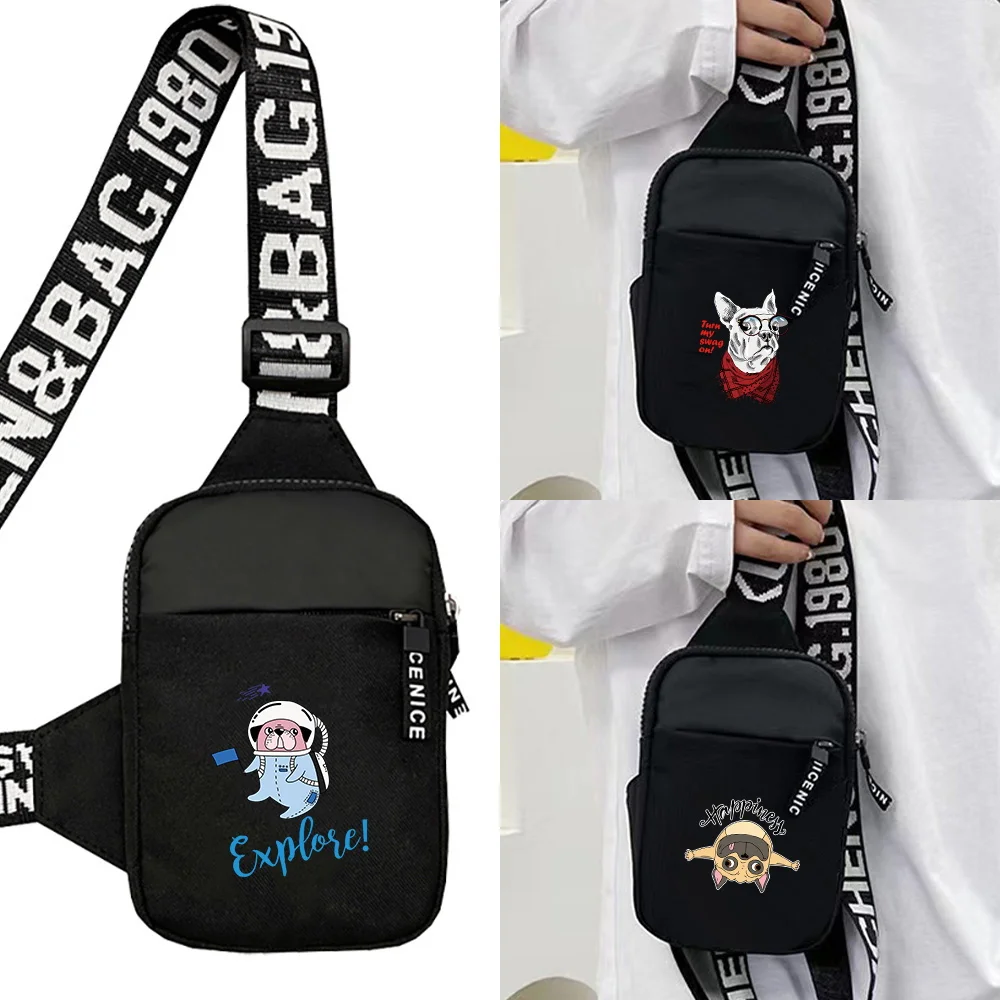 Chest Pack Dog Printing Series Large Capacity Casual Personal Sports Running Lightweight Multi-functional Chest Bag
Chest Pack Dog Printing Series Large Capacity Casual Personal Sports Running Lightweight Multi-functional Chest Bag