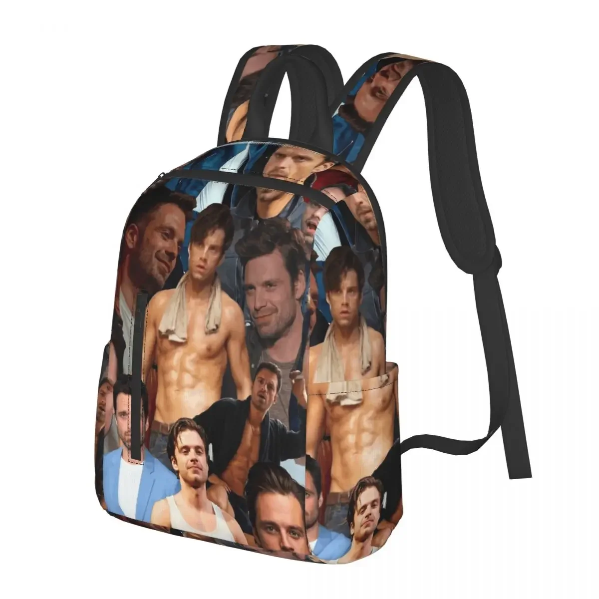 Sebastian Stan Photo Collage Student Backpack School Bag Hiking Travel Daypack for Boys Girls Bookbag Shoulder Bags
Sebastian Stan Photo Collage Student Backpack School Bag Hiking Travel Daypack for Boys Girls Bookbag Shoulder Bags