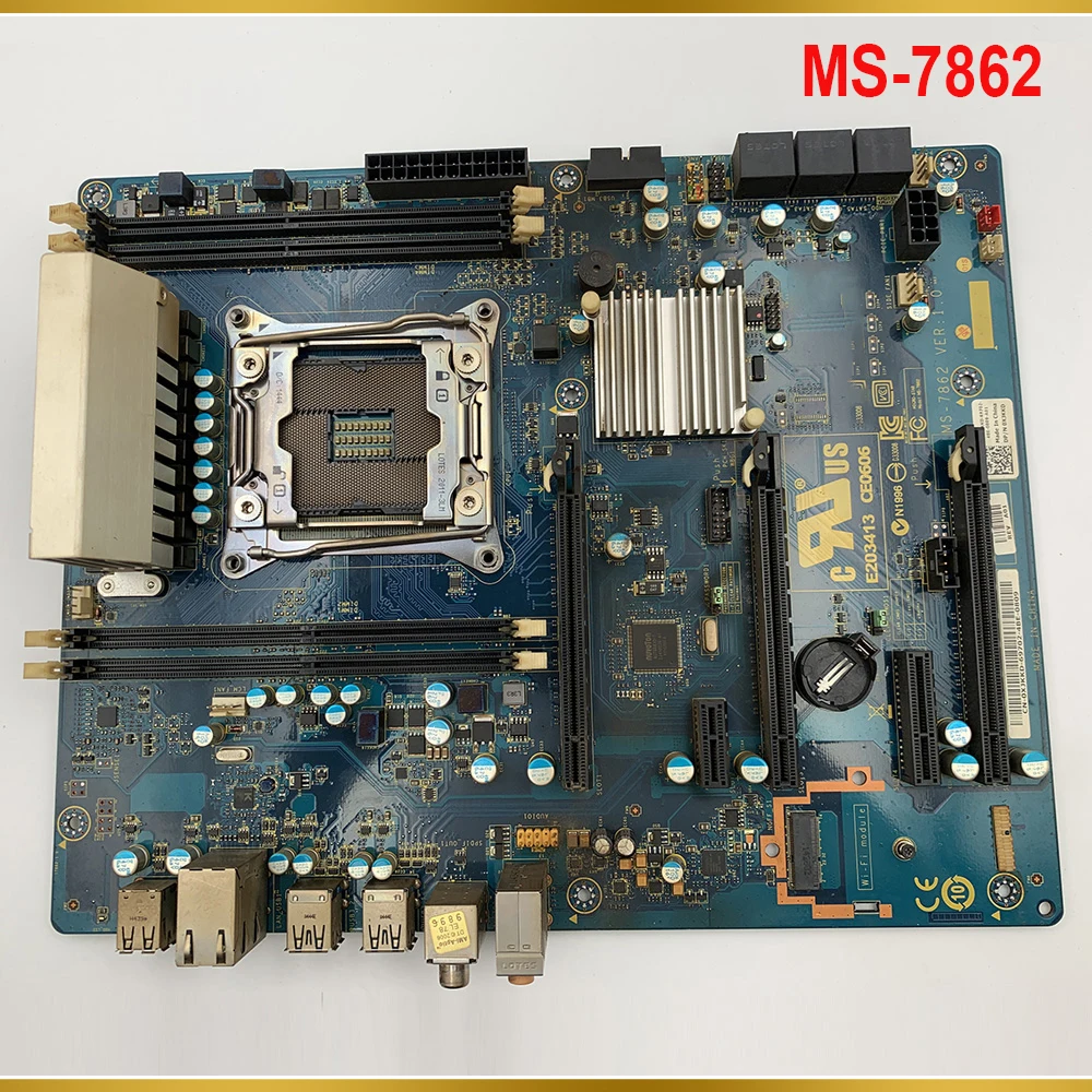 Материнская плата для DELL Alienware Area 51 R2 A51 X99 0FRTKJ XJKKD 0XJKKD MS-7862
Материнская плата для DELL Alienware Area 51 R2 A51 X99 0FRTKJ XJKKD 0XJKKD MS-7862