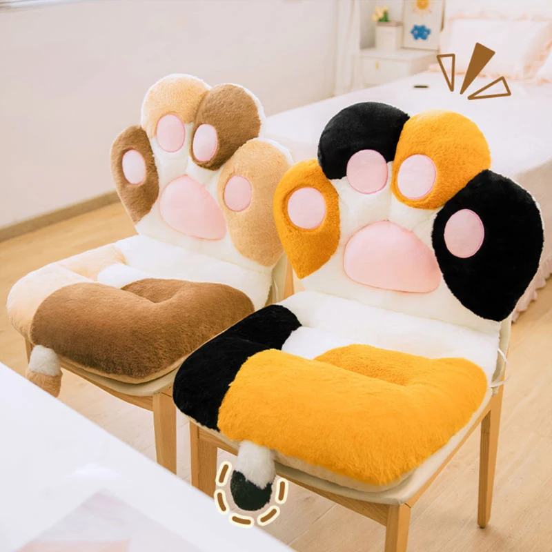 Kawaii Cat Paw Soft Plush Seat Cushion - Special Edition Kawaii Cat Paw Soft Plush Seat Cushion - Special Edition