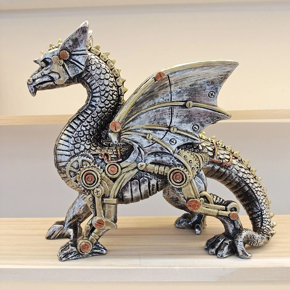 Steampunk Animal Table Ornament, Industrial Style Resin Statue, Home Crafts Decoration, Mechanical Dragon, Elephant Art Decor
Steampunk Animal Table Ornament, Industrial Style Resin Statue, Home Crafts Decoration, Mechanical Dragon, Elephant Art Decor