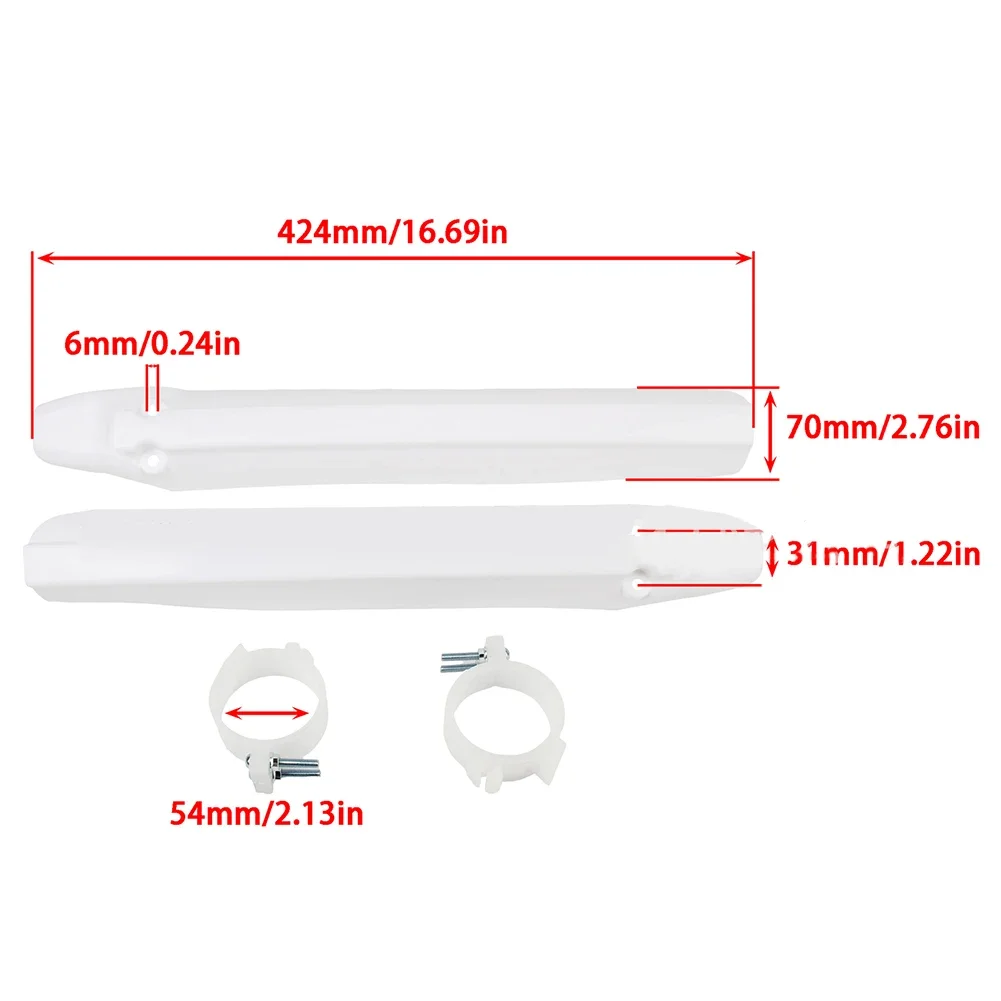 1 Set Suspension Front Fork Cover Shock Plastic Protection Guard White For CQR250 Electric Electric Bicycle Dustproof Parts
1 Set Suspension Front Fork Cover Shock Plastic Protection Guard White For CQR250 Electric Electric Bicycle Dustproof Parts