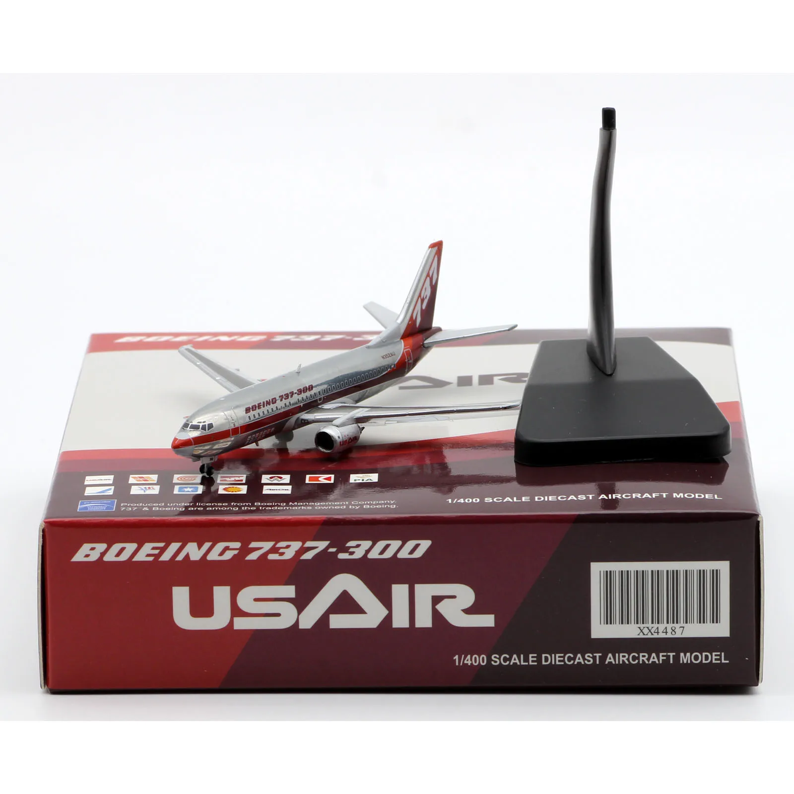 XX4487 Alloy Collectible Plane Gift JC Wings 1:400 USAir Famborough Air Show 1984 Boeing B737-300 Diecast Aircraft Model N352AU
XX4487 Alloy Collectible Plane Gift JC Wings 1:400 USAir Famborough Air Show 1984 Boeing B737-300 Diecast Aircraft Model N352AU